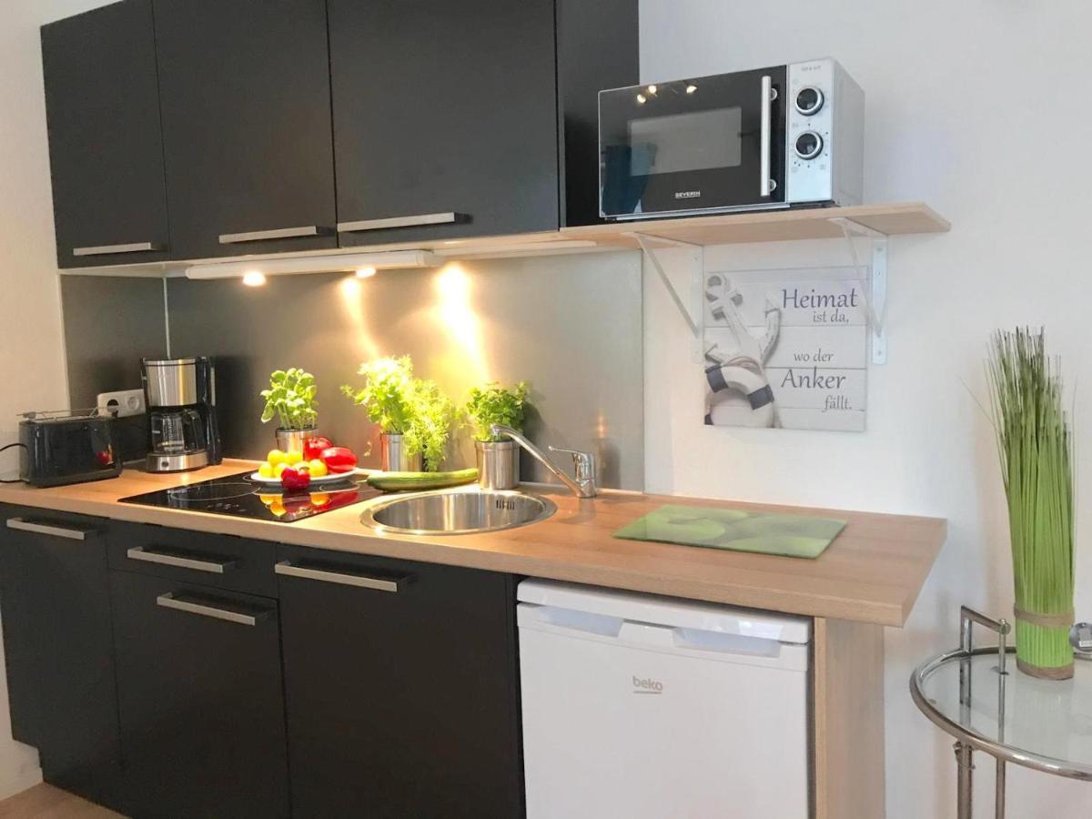 Ferienwohnung Kajuete Am Borbyer Kurpark Von เอ็คคานเฟอร์เดอ ภายนอก รูปภาพ