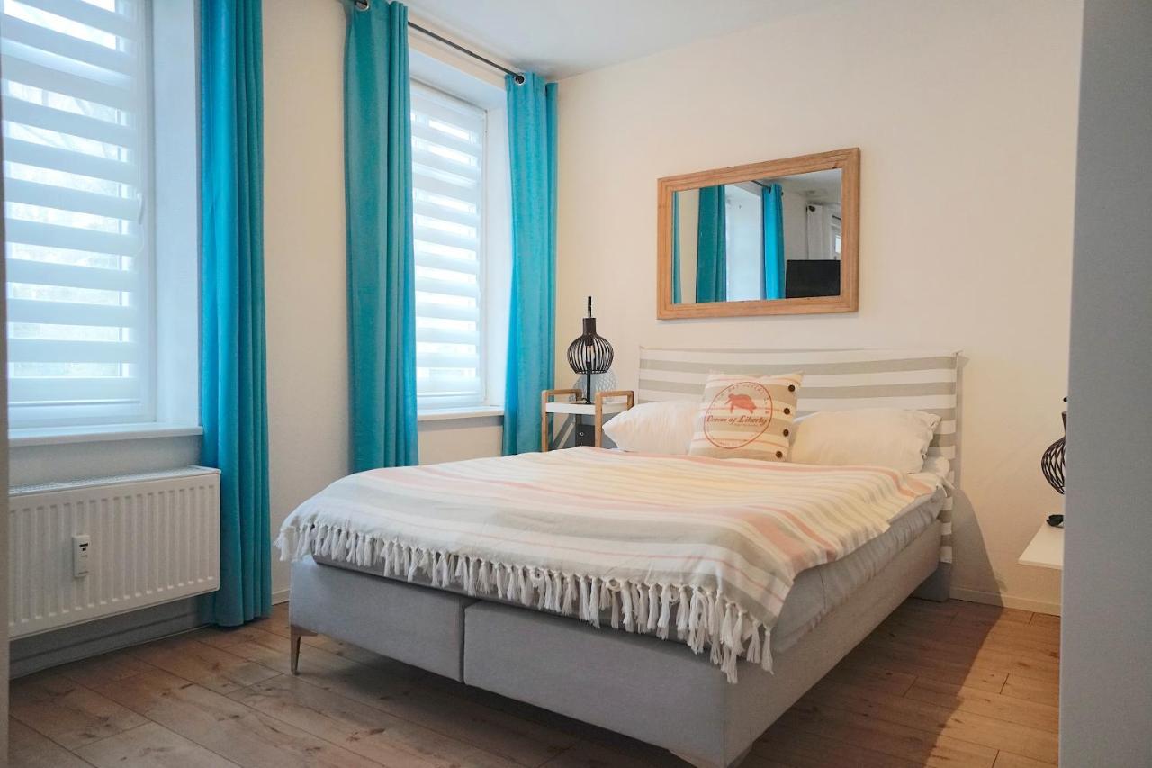 Ferienwohnung Kajuete Am Borbyer Kurpark Von เอ็คคานเฟอร์เดอ ภายนอก รูปภาพ