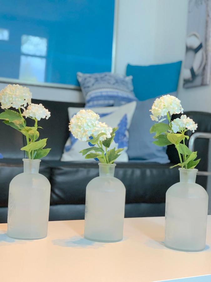 Ferienwohnung Kajuete Am Borbyer Kurpark Von เอ็คคานเฟอร์เดอ ภายนอก รูปภาพ