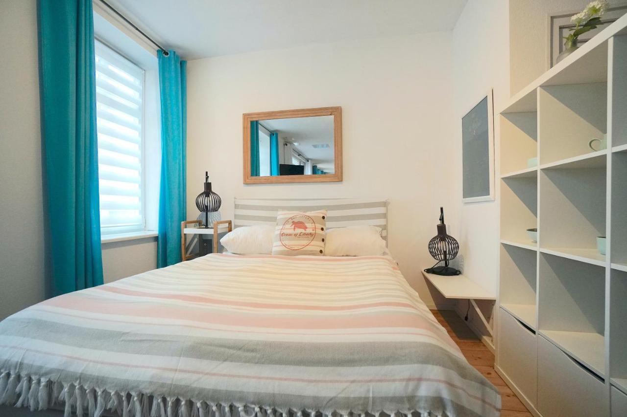 Ferienwohnung Kajuete Am Borbyer Kurpark Von เอ็คคานเฟอร์เดอ ภายนอก รูปภาพ