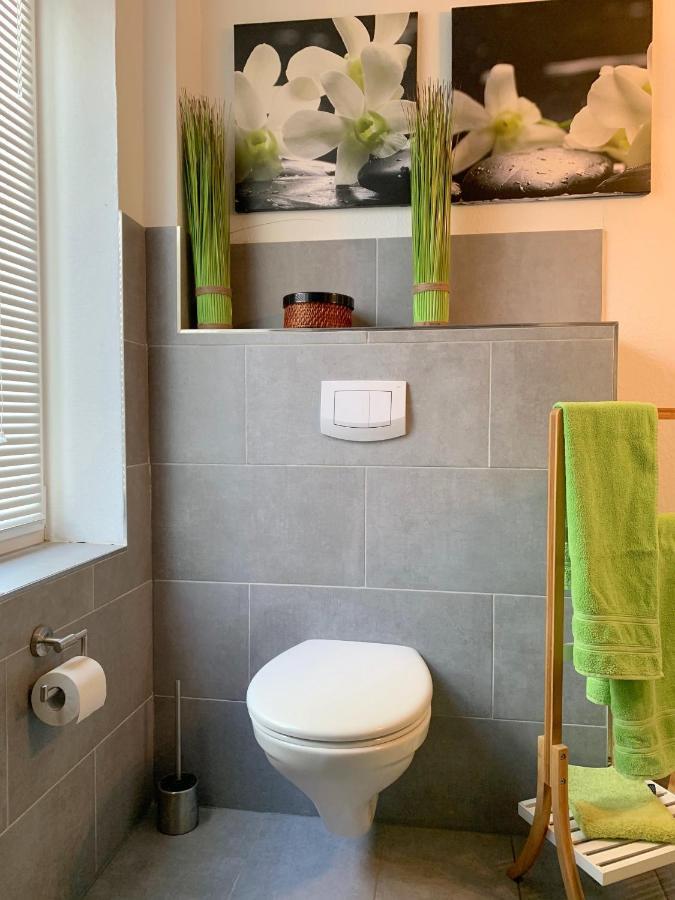 Ferienwohnung Kajuete Am Borbyer Kurpark Von เอ็คคานเฟอร์เดอ ภายนอก รูปภาพ