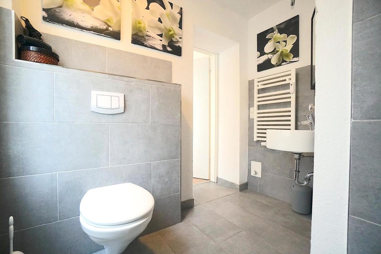 Ferienwohnung Kajuete Am Borbyer Kurpark Von เอ็คคานเฟอร์เดอ ภายนอก รูปภาพ