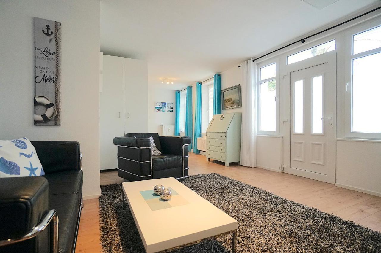 Ferienwohnung Kajuete Am Borbyer Kurpark Von เอ็คคานเฟอร์เดอ ภายนอก รูปภาพ